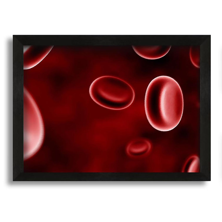 Ivy Bronx Red Spheres In Motion Framed Print Wayfair.co.uk